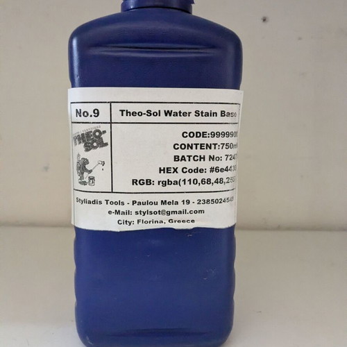 Theosol water-based varnishes new, available per piece