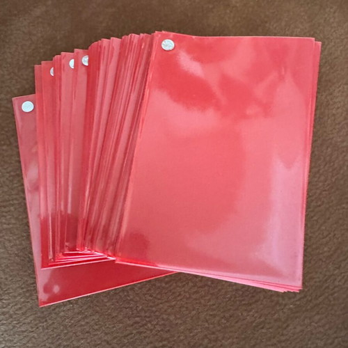 X60 Red Sleeves Yu-Gi-Oh Ultra Pro used