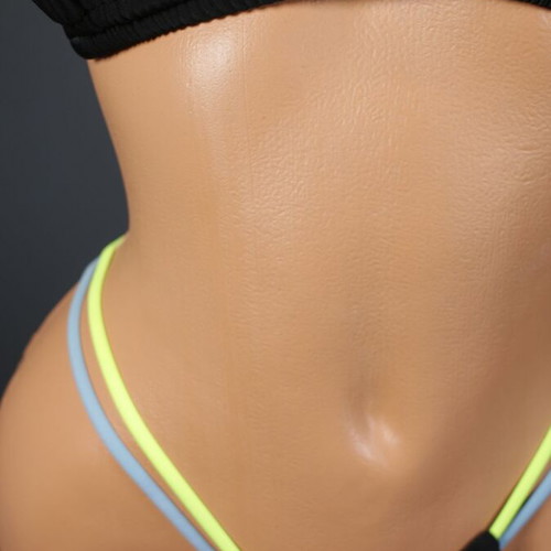 Bikini swimsuit new with dynamic colors, sizes S and M