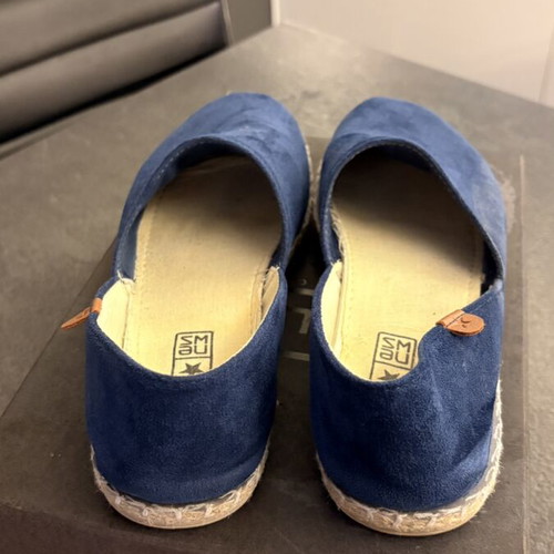 Blue espadrilles size 39