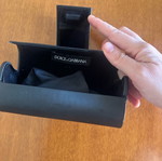 Dolce Gabbana glasses case like new with inner protective pouch