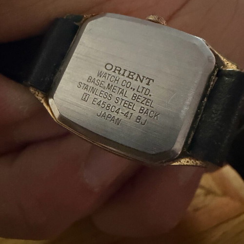 Orient Japan wristwatch used
