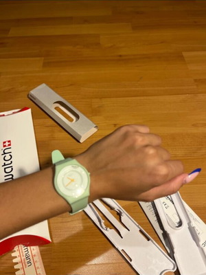 Ρολόι Swatch καινούργιο πολύχρωμο πράσινο