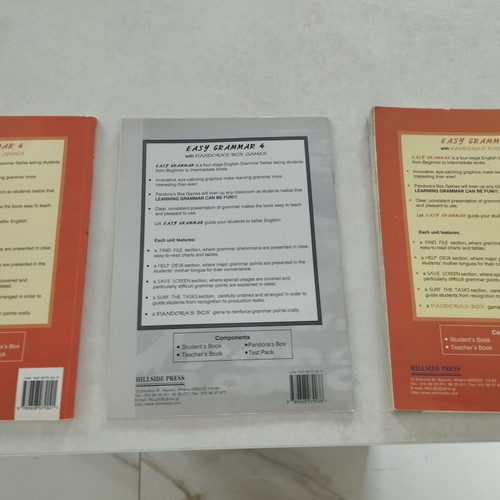 Easy Grammar 4 Complete Set Like New, Student's Teacher's Tests