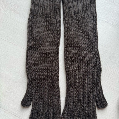 Ikks wool gloves brown like new