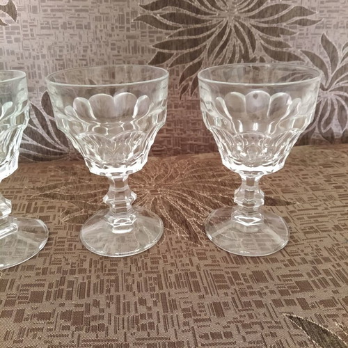 Wine glasses used, pack of 4, Vitrozax Italy