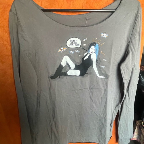 Branded women's long-sleeve blouse like new size Medium