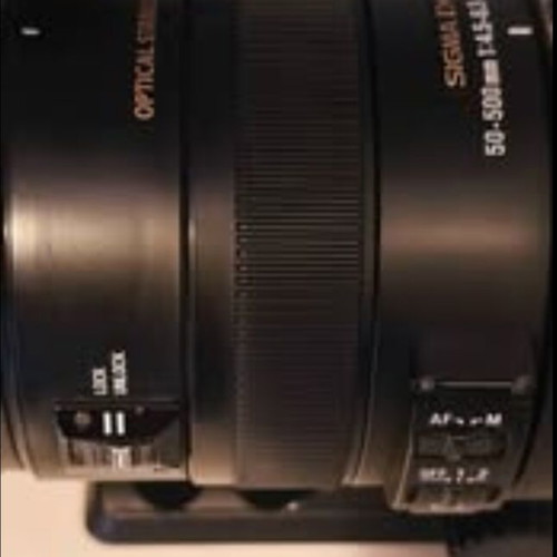 Sigma 50-500mm f/4.5-6.3 APO DG OS HSM lens for Nikon like new