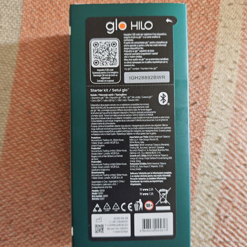 Glo Hilo electronic device new, sealed with box
