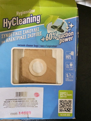 Vacuum cleaner bags 9 pieces new