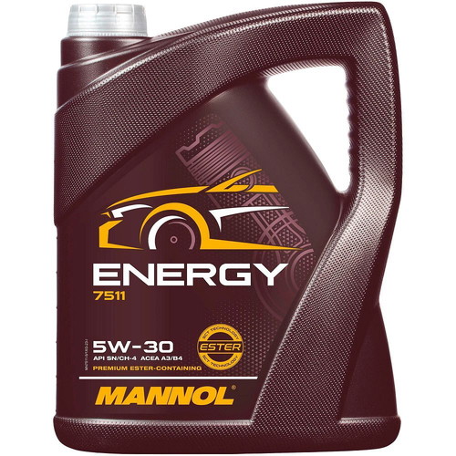 Mannol Energy 5W-30 Synthetic Engine Oil 5 Liters