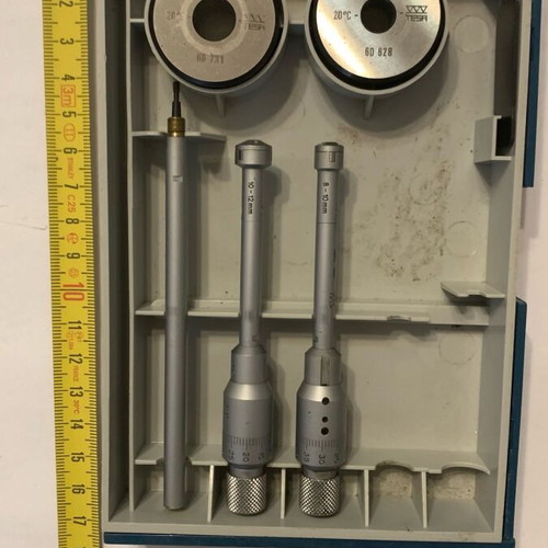 TESA three-point internal micrometer used, Swiss instrument