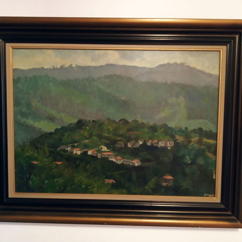 Mountain Landscape of Thassos 2 (1980) — Dimitris Kazakis