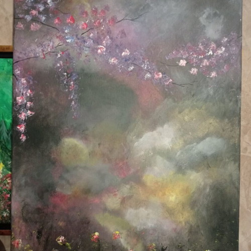 Romantic Handmade Painting New