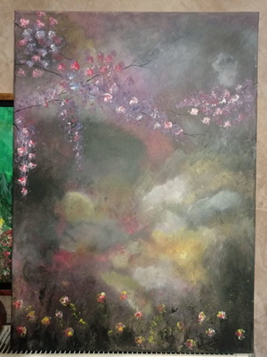 Romantic Handmade Painting New