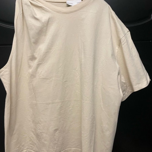 H&M Capsule One Shoulder Blouse like new, beige, size XL