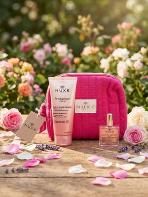 NUXE Prodigieux Florale комплект с душ гел 100ml и сухо масло 30ml
