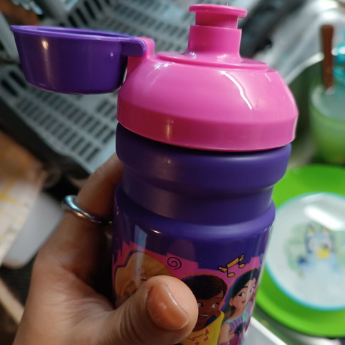 LEGO Friends water bottle 390ml like new, Girls Rock design