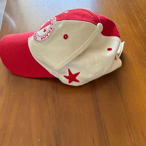 Retro Slavia Prague Hat like new, authentic