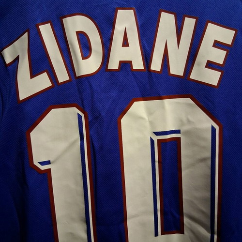 France National Team Zidane Jersey new, authentic, size Large