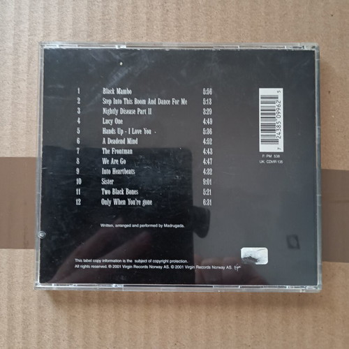 Madrugada The Nightly Disease CD like new, rock