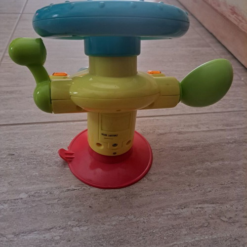 ELC Steering Wheel Toy for High Chair with Sounds and Mirror