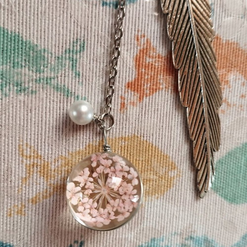 Sakura glass bookmark new
