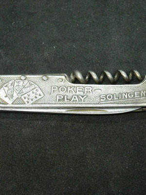 Αντίκα σουγιάς "POKER- PLAY" της Solingen μεταχειρισμένος