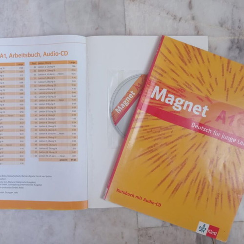 Magnet A1 German Language Books new with CD