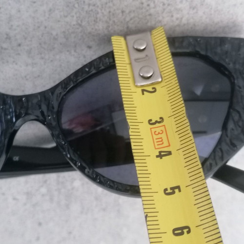Vogart by Police Vintage Catseye Sunglasses Used Black Model 3087