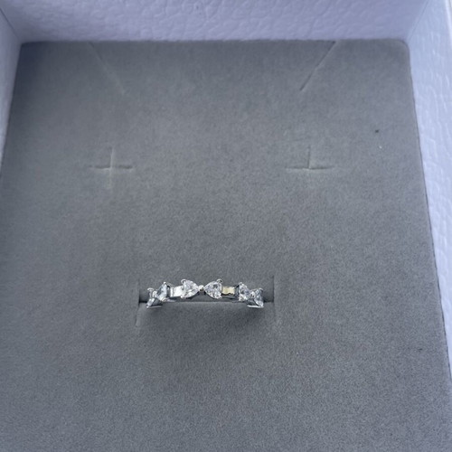 Pandora ring new, silver, minimal elegant design, size 7