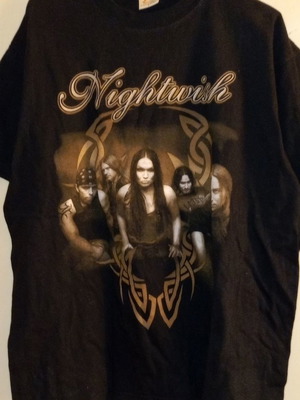 Тениска Nightwish с принт Tarja Turunen размер L нова