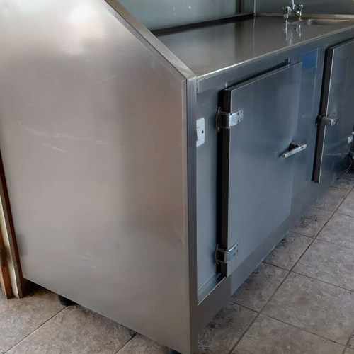 Professional stainless steel catering equipment used