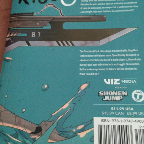 Kaiju No. 8 Manga Volume 11 new, English