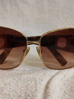 Salvatore Ferragamo sunglasses used, tortoise shell with rhinestones