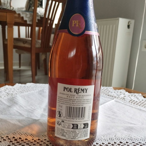 Pol Rémy Brut Rosé French sparkling wine new, sealed