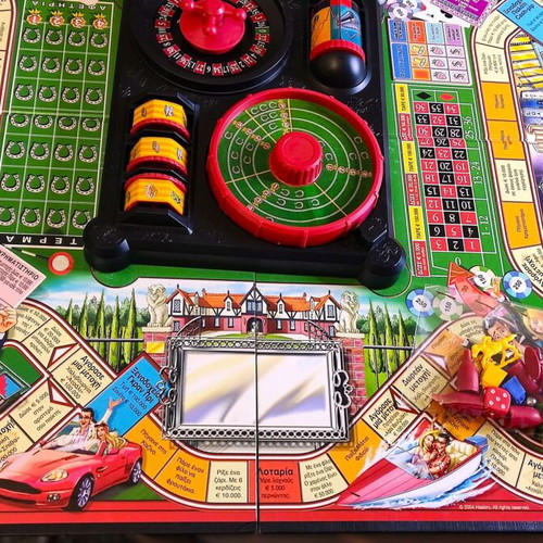 Board game Kerdiste Chanontas used, Parker edition with euro