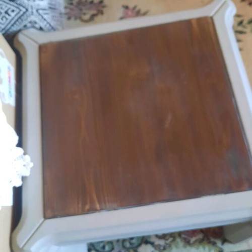 Wooden solid coffee table used