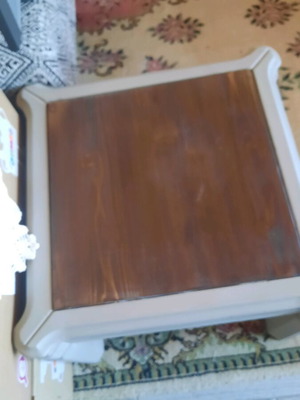 Wooden solid coffee table used