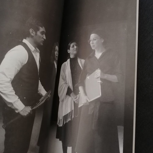 Katerina Xelmi theatrical program with autograph used