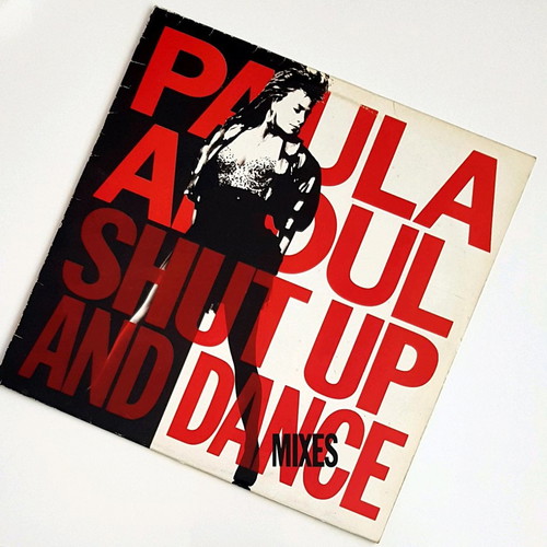 Paula Abdul Shut Up And Dance vinyl record like new
