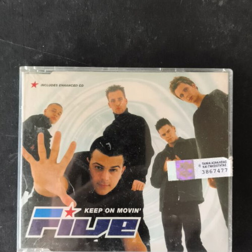 Five Keep On Movin' CD single like new, pop