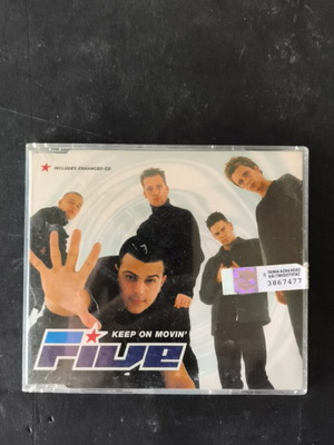 Five Keep On Movin' CD single σαν καινούργιο, pop