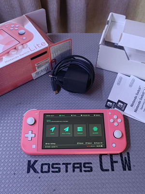 Nintendo switch lite + 128GB SD + modchip – Σαν καινούριο