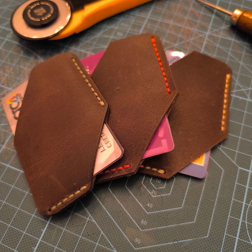 HANDMADE LEATHER CARD WALLET
