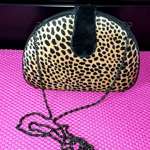 Animal print bag