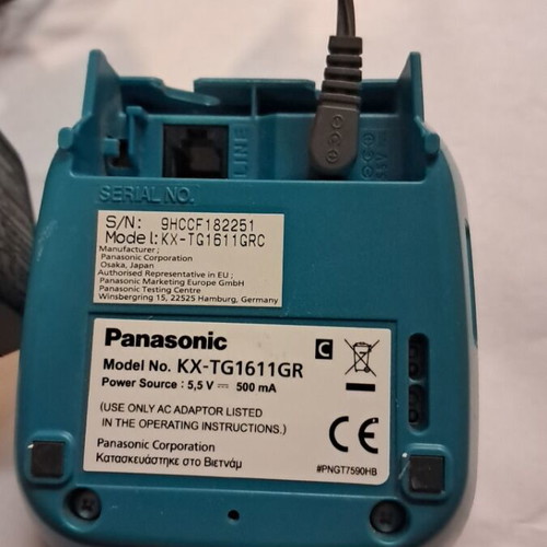Panasonic home phone used, fully functional