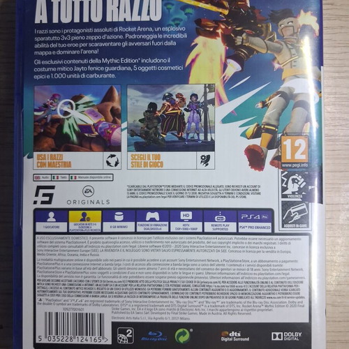 Rocket Arena PS4 Mythic Edition game