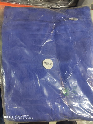 Work overalls with suspenders blue Medium 50-52 new