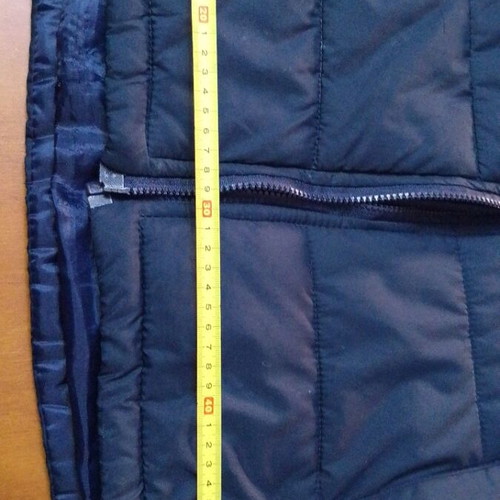 Polyester jacket like new, size M, blue